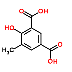 4365-31-5  4-hydroxy-5-methylbenzene-1,3-dicarboxylic acid