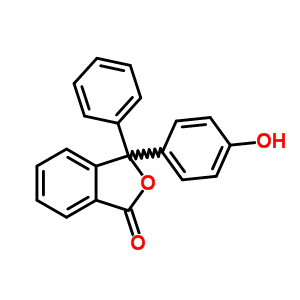 4366-02-3  3-(4-hydroxyphenyl)-3-phenyl-2-benzofuran-1(3H)-one