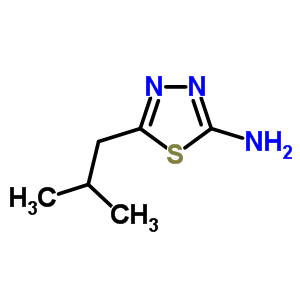 52057-89-3  5-(2-methylpropyl)-1,3,4-thiadiazol-2-amine 52057-89-3  5-(2-methylpropyl)-1,3,4-thiadiazol-2-amine