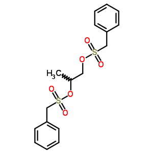 5455-56-1  propane-1,2-diyl bis(phenylmethanesulfonate)