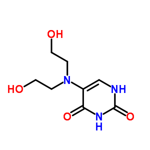 55476-37-4  5-[bis(2-hydroxyethyl)amino]pyrimidine-2,4(1H,3H)-dione