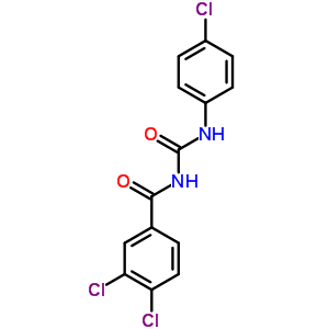 57160-51-7  3,4-dichloro-N-[(4-chlorophenyl)carbamoyl]benzamide