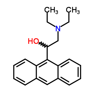 6297-86-5  1-(anthracen-9-yl)-2-(diethylamino)ethanol