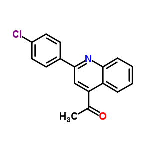 6332-47-4  1-[2-(4-chlorophenyl)quinolin-4-yl]ethanone