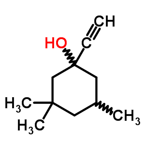 70487-02-4  1-ethynyl-3,3,5-trimethylcyclohexanol
