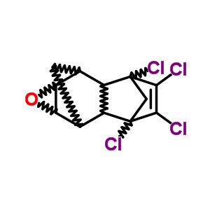 71221-14-2  3,4,5,6-tetrachloro-1a,2,2a,3,6,6a,7,7a-octahydro-2,7:3,6-dimethanonaphtho[2,3-b]oxirene