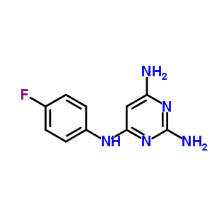 721-79-9  N~4~-(4-fluorophenyl)pyrimidine-2,4,6-triamine