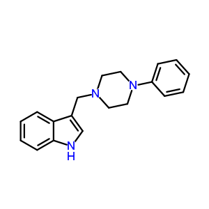 4281-72-5  3-[(4-phenylpiperazin-1-yl)methyl]-1H-indole