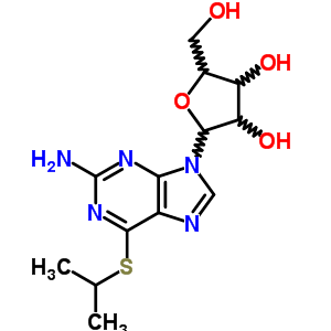 56964-87-5  9-pentofuranosyl-6-(propan-2-ylsulfanyl)-9H-purin-2-amine