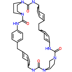 6277-09-4  7,9,12,14,24,26,29,31-octaazaheptacyclo[30.2.2.2~3,6~.2~9,12~.2~15,18~.2~20,23~.2~26,29~]hexatetraconta-1(34),3,5,15,17,20,22,32,35,39,41,45-dodecaene-8,13,25,30-tetrone