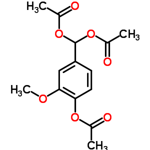 6301-73-1  [4-(acetyloxy)-3-methoxyphenyl]methanediyl diacetate