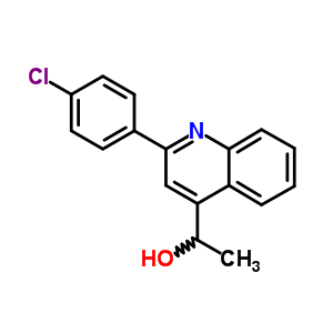 6334-29-8  1-[2-(4-chlorophenyl)quinolin-4-yl]ethanol