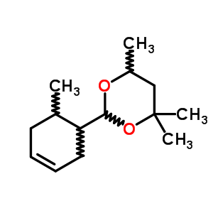 7152-65-0  4,4,6-trimethyl-2-(6-methylcyclohex-3-en-1-yl)-1,3-dioxane