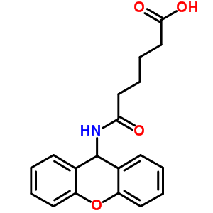 7401-02-7  6-oxo-6-(9H-xanthen-9-ylamino)hexanoic acid
