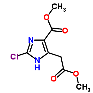 92380-76-2  methyl 2-chloro-5-(2-methoxy-2-oxoethyl)-1H-imidazole-4-carboxylate