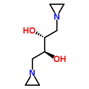 21401-28-5  (2R,3S)-1,4-bis(aziridin-1-yl)butane-2,3-diol