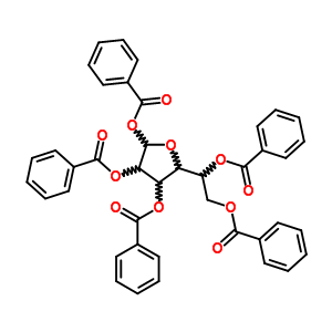 40031-15-0;40031-16-1  1,2,3,5,6-penta-O-benzoylhexofuranose
