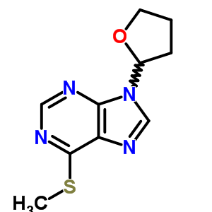 51112-64-2  6-(methylsulfanyl)-9-(tetrahydrofuran-2-yl)-9H-purine