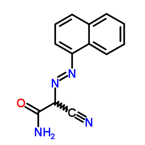 5466-17-1  2-cyano-2-[(E)-naphthalen-1-yldiazenyl]acetamide