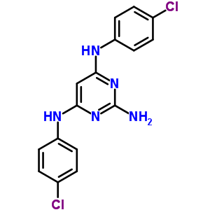5471-67-0  N~4~,N~6~-bis(4-chlorophenyl)pyrimidine-2,4,6-triamine