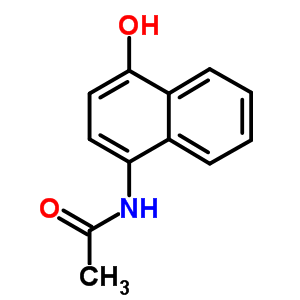 85-12-1  N-(4-hydroxynaphthalen-1-yl)acetamide