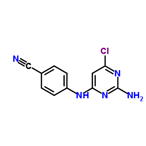 91183-10-7  4-[(2-amino-6-chloropyrimidin-4-yl)amino]benzonitrile