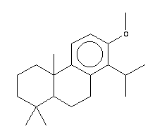 15340-83-7  Phénanthrène, 1,2,3,4,4a,9,10,10a-octahydro-7-méthoxy-1,1,4a-triméthyl-8-(1-méthyléthyl)-, (4aS,10aS)- 