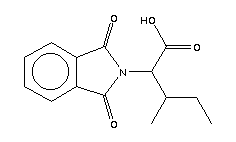 19506-84-4  2-(1,3-DIOXO-1,3-DIHYDRO-2H-ISOINDOL-2-YL)-3-METHYLPENTANOIC ACID