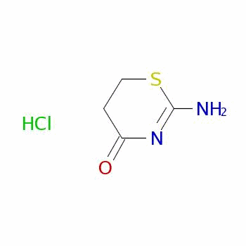 24676-13-9  5,6-dihydro-4-oxo-4H-1,3-thiazin-2-amine monohydrochloride