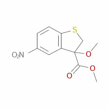 26791-97-9  methyl 3-methoxy-5-nitrobenzo[b]thiophene-3-carboxylate