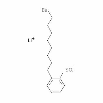 29062-27-9  lithium dodecylbenzenesulphonate
