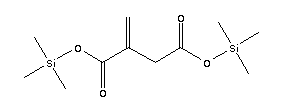 55494-04-7  Bis(triméthylsilyl)itaconate 