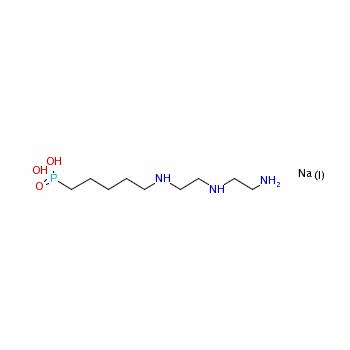 71436-95-8  [5-[[2-[(2-aminoethyl)amino]ethyl]amino]pentyl]phosphonic acid, sodium salt