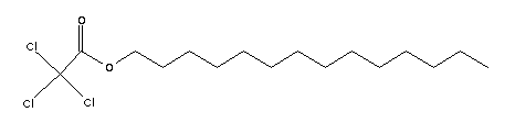 74339-52-9  trichloroacetic acid myristyl ester*(C14)