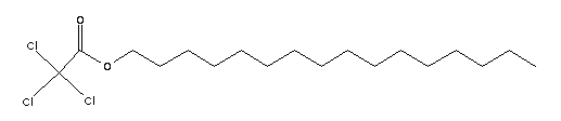 74339-54-1  trichloroacetic acid palmityl ester*(C16)