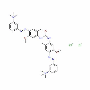 77936-23-3  3,3'-[carbonylbis[imino(5-methoxy-2-methyl-p-phenylene)azo]]bis[N,N,N-trimethylanilinium] dichloride