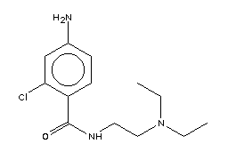 840-10-8  4-amino-2-chloro-N-[2-(diethylamino)ethyl]benzamide