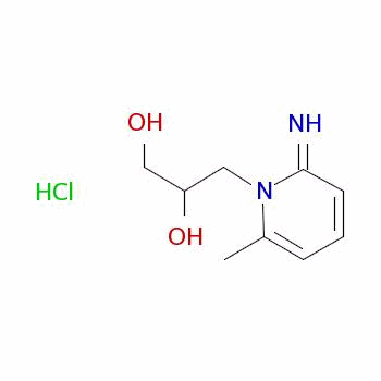 84540-69-2  3-(2-imino-6-methyl-1(2H)-pyridyl)propane-1,2-diol monohydrochloride