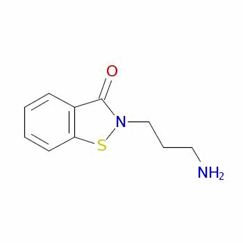 85030-09-7  2-(3-aminopropyl)-1,2-benzisothiazol-3(2H)-one