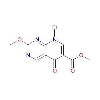 86651-05-0  methyl 8-ethyl-5,8-dihydro-2-methoxy-5-oxopyrido[2,3-d]pyrimidine-6-carboxylate