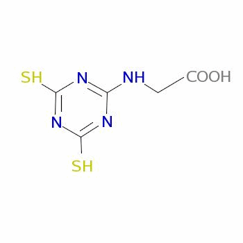 89482-27-9  N-(1,4,5,6-tetrahydro-4,6-dithioxo-1,3,5-triazin-2-yl)glycine