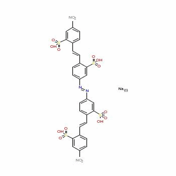 93892-17-2  m,m'-azobis[6-[2-(4-nitro-2-sulphophenyl)vinyl]benzenesulphonic] acid, sodium salt