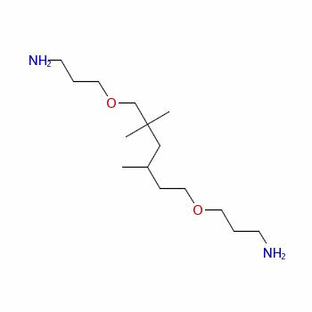 93951-42-9  3,3'-[[2,2,4(or 2,4,4)-trimethylhexane-1,6-diyl]bis(oxy)]bispropylamine