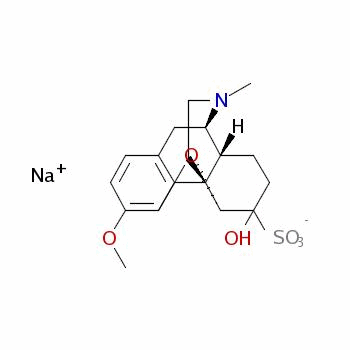 93963-26-9  sodium (5α)-4,5-epoxy-6-hydroxy-3-methoxy-17-methylmorphinan-6-sulphonate