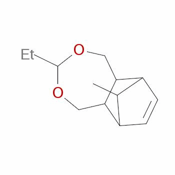 94247-85-5  3-ethyl-1,5,5a,6,9,9a-hexahydro-6(7 or 10)-methyl-6,9-methanobenzo-2,4-dioxepin