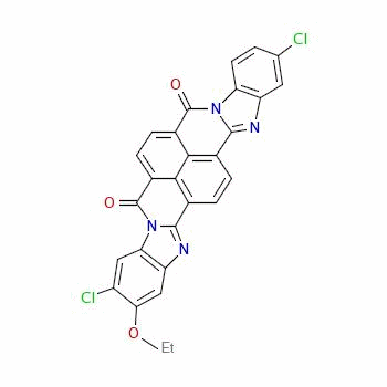 97404-19-8  3,13-dichloro-2-ethoxybisbenzimidazo[2,1-b:1',2'-j]benzo[lmn][3,8]phenanthroline-6,9-dione