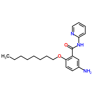 13738-17-5  5-amino-2-(octyloxy)-N-(pyridin-2-yl)benzamide