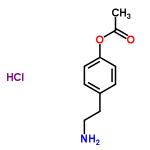 14383-55-2  4-(2-aminoethyl)phenyl acetate hydrochloride (1:1)