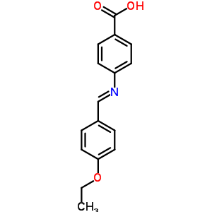 14921-71-2  4-{[(E)-(4-ethoxyphenyl)methylidene]amino}benzoic acid