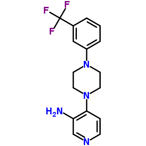 15139-06-7  4-{4-[3-(trifluoromethyl)phenyl]piperazin-1-yl}pyridin-3-amine